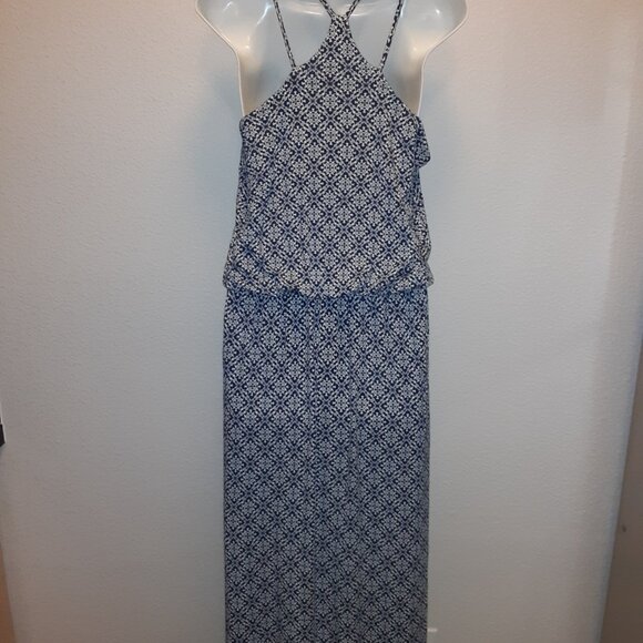 Papernoon Dress "Wendilyn" * GUC * Navy & White * XL * Soft like a tee * Strappy - Picture 4 of 7